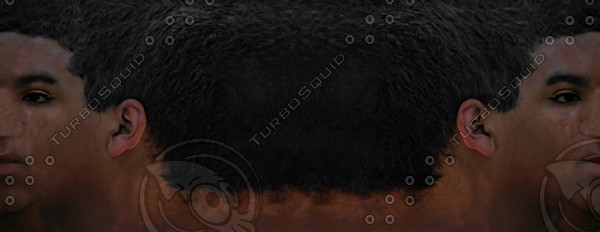 3d head face - Textured Face by 3DUniverse Pro
